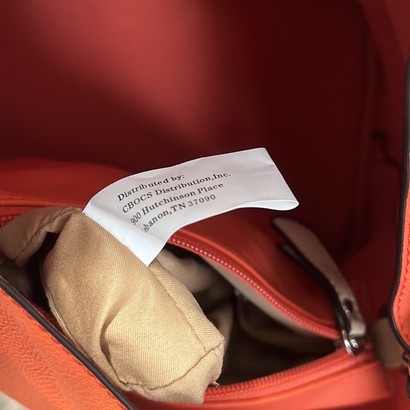 Orange Handbag purse - Picture 5 of 8